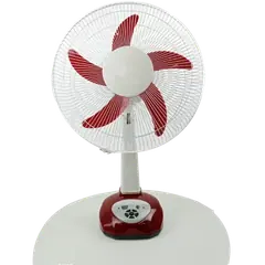 Defender OSK-2916 Rechargeable Table Fan Maroon-16 Inch- (6 Months Warranty) - Rokomari